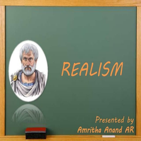 Amritha anand – Realism presentation