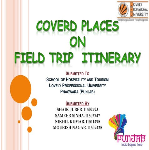 Amritsar Full Day City Tour  PUNJAB TOURISM