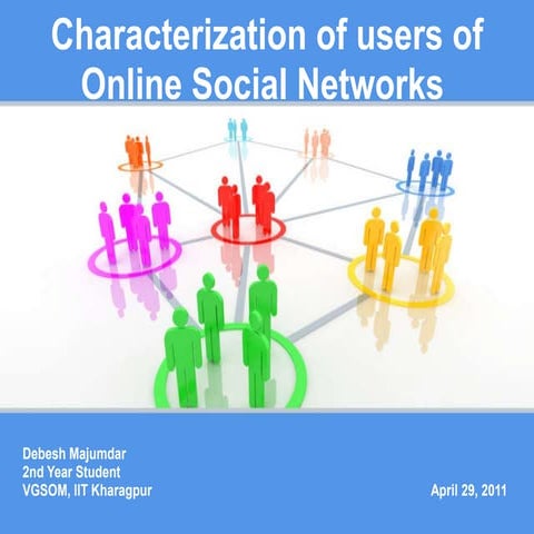 Characterization of facebook users