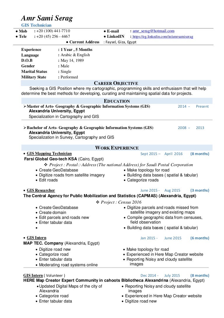 Amr Serag Cv