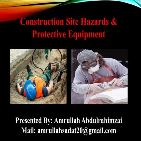 Construction Site Hazards & Safety Equipment 