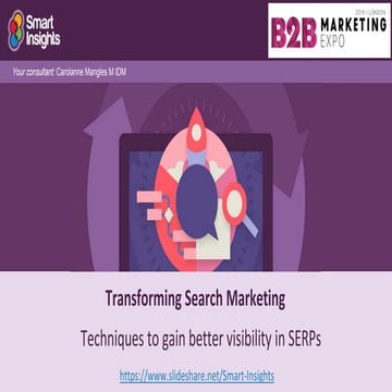 Transforming Search Marketing