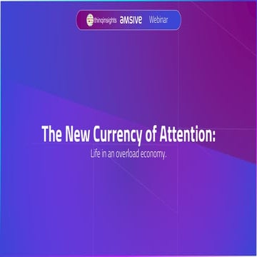 The New Currency of Attention: 2026 Research to Win Consumer Focus | Amsive