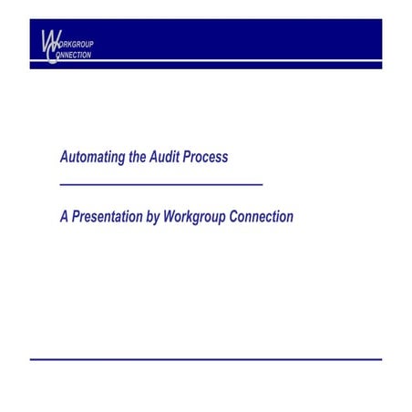 Audit Management System