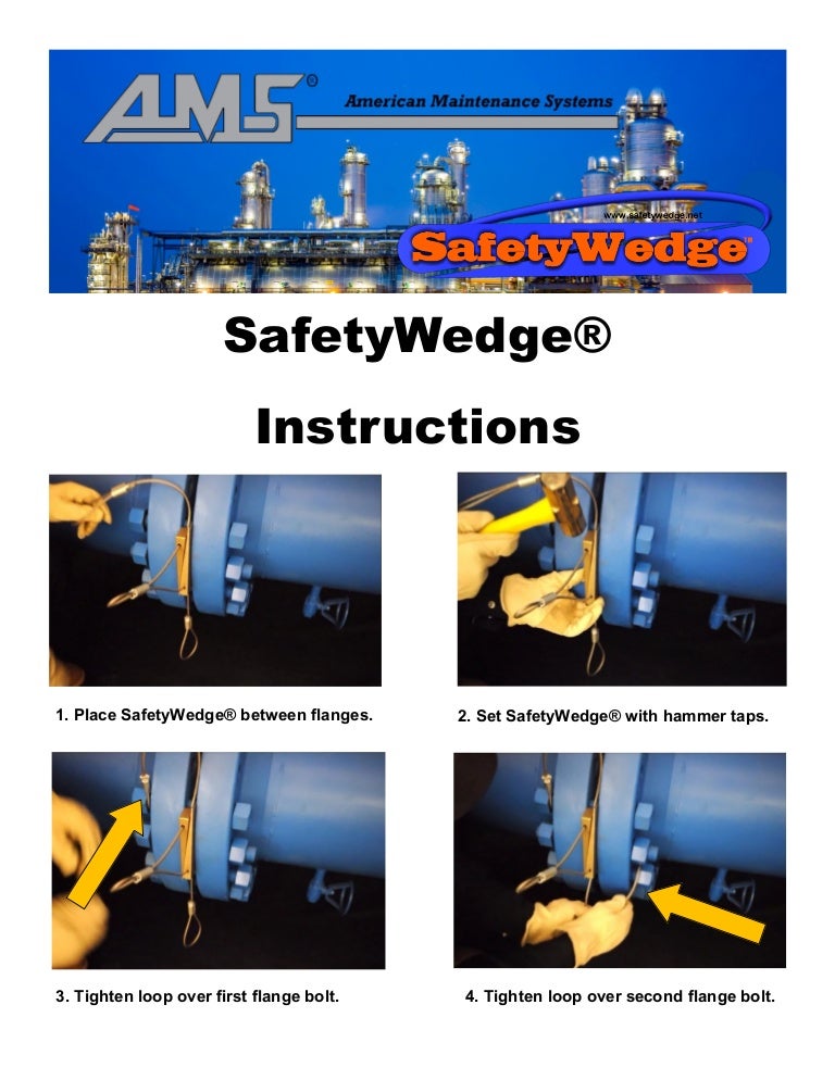 Ams® Safety Wedge® instructions