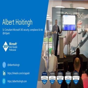 aMS SouthEast Asia 2021 - Microsoft 365 Data Loss Prevention