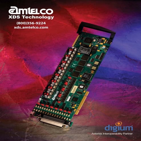 AMTELCO XDS Asterisk Interoperability Partnership