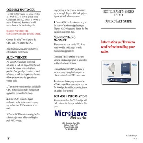 Install Guide - 3 panel fold out | PPT