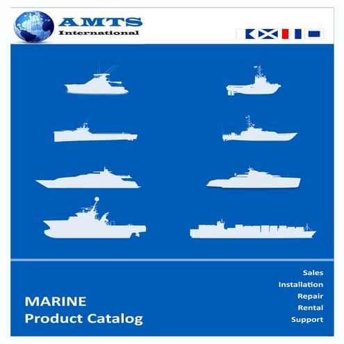 AMTS product catalog Marine 