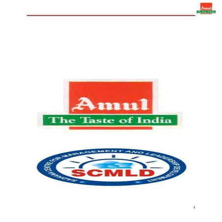 Amul Report | PDF