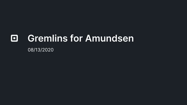 Amundsen gremlin proxy design