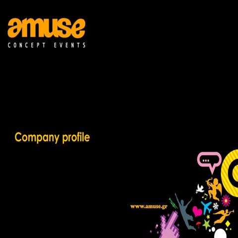 Amuse concept events company profile
