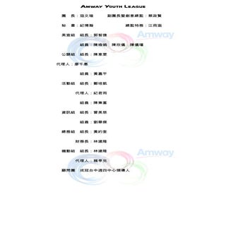 Amway youth league team