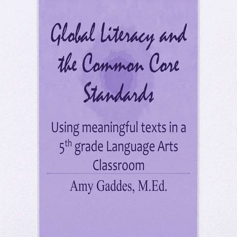 Globalizing the CCSS - Amy