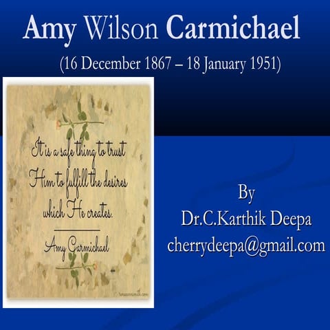Amy Carmichael, Lady Christian missionary in Indian Christian  Missionary in ...