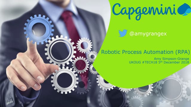 Robotic Process Automation (RPA)