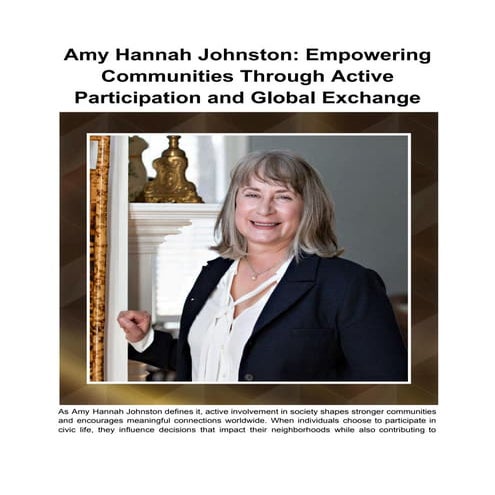 Empowering Communities Through Civic Engagement and Global Dialogue | PDF