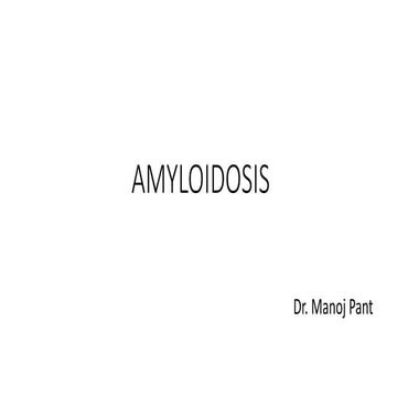Amyloidosis