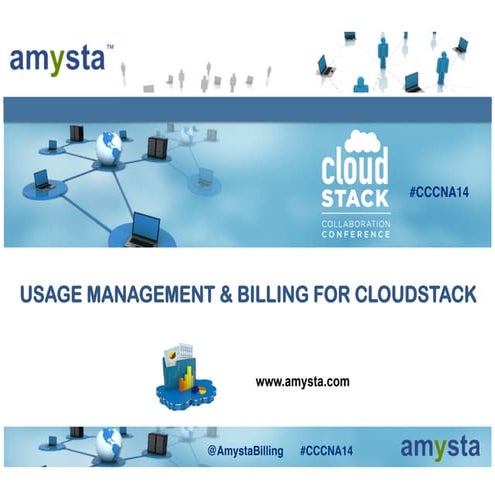 Amysta   Cloudstack collab conference north america- April- 2014