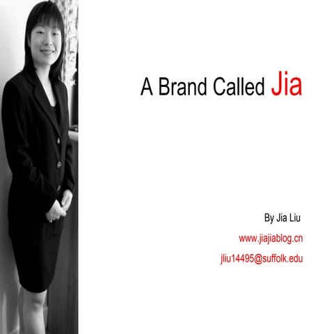 An example: Using ppt for resume