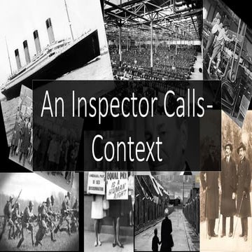An Inspector Calls | PPTX