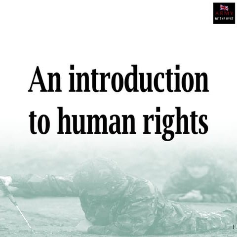 An Introduction To Human Rights | PPT