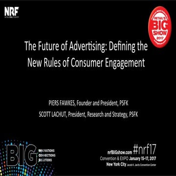 The Future of Advertising: Defining the New Rules of Consumer Engagement