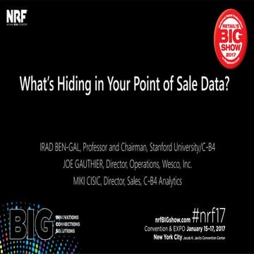 What's Hiding in Your Point of Sale Data?