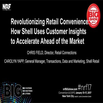 Revolutionizing Retail Convenience: How Shell Uses Customer Insights to Accel...
