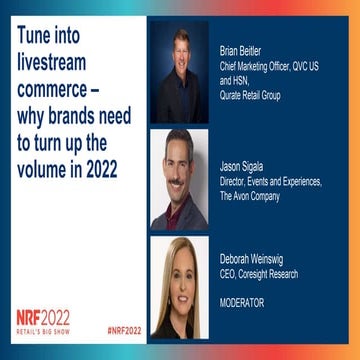 Tune into livestream commerce: Why brands need to turn up the volume in 2022