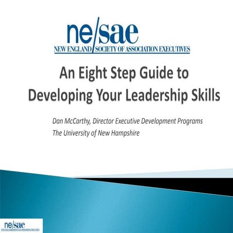 An 8 step guide to developing your leadership skills