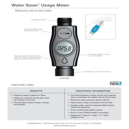 An951 Water Saver (3)