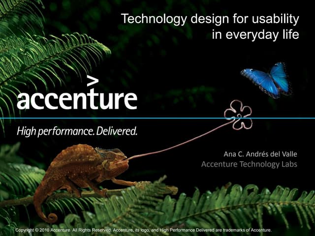 WUD2010 Sophia 03 - A. Andres Del Valle (Accenture Labs) : Technology design ...