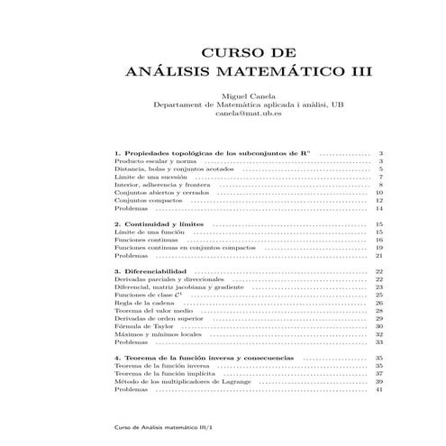 Análisis matemático 3