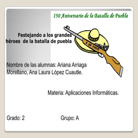 Ana batalla de puebla  video