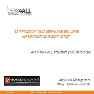 LA INNOVACION Y EL CAMBIO GLOBAL RE...