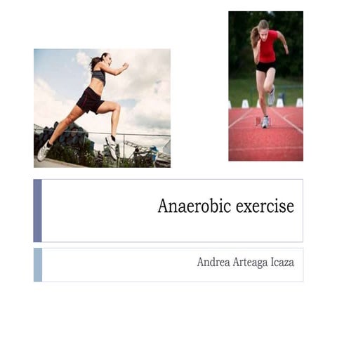 Anaerobic exercise