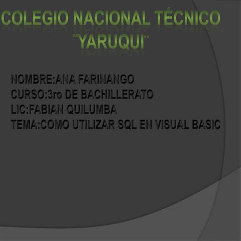 Base de Datos en Microsoft SQL Server 2024 | PDF