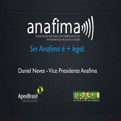Anafima apresentação nova gestão