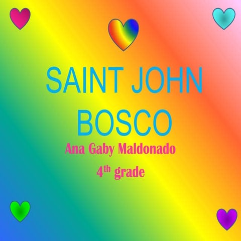 Saint John Bosco