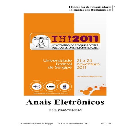Anais Eletrônicos - IH2011