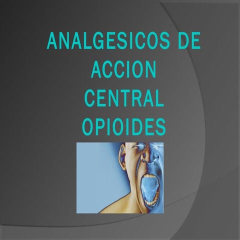 Analgesicos | PPT