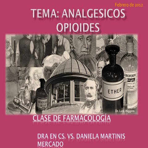 Analgesicos opiodes 2018 | PPT