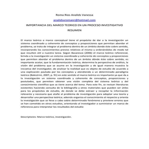 Analids vanessa roman.