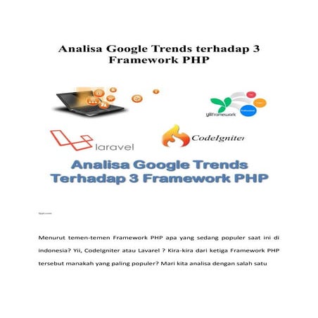 Analisa Google Trends Terhadap 3 Framework