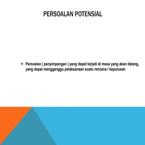 ANALISA Kejadian POTENSIAL oleh Bagoes Soehariadji.ppt