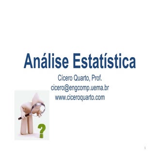Análise Estatística