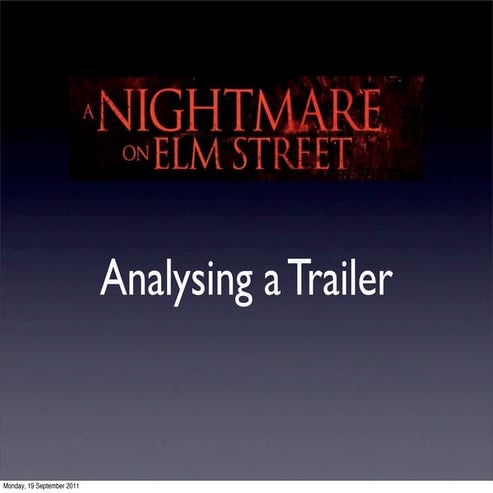 Analising trailers 255