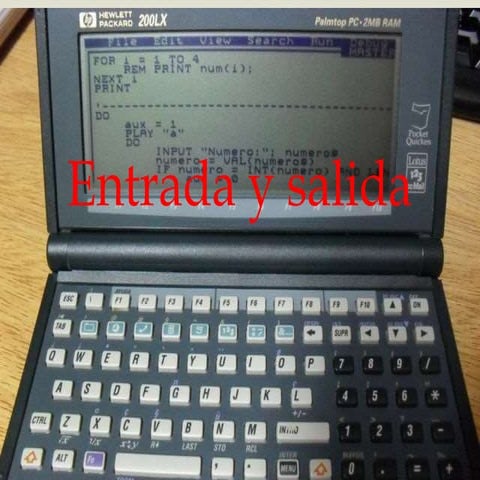 Entrada y Salida