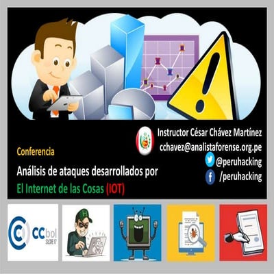 Analisis de ataques desarrollador por IOT